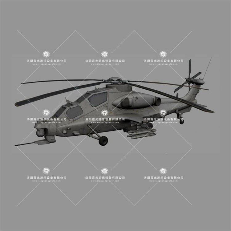 丰宁武装直升机3D模型
